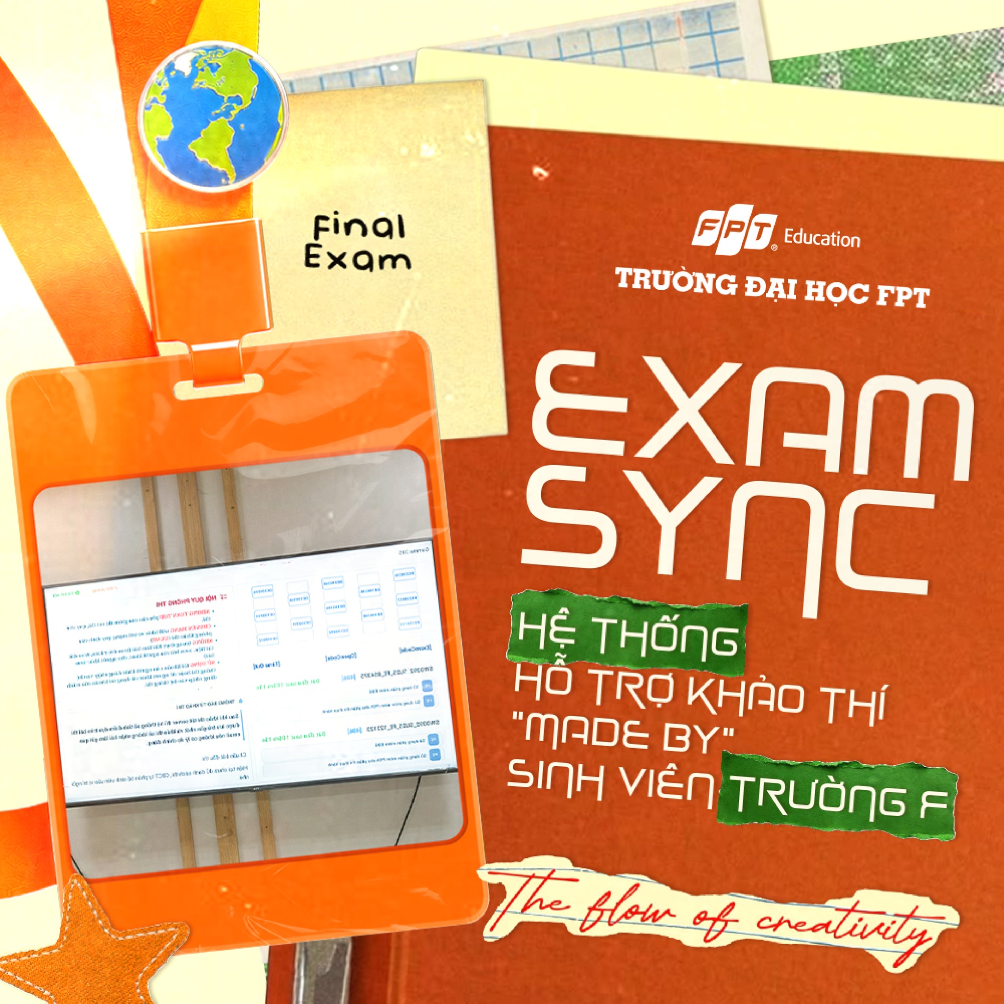 Hệ thống Hỗ trợ Khảo thí xây dựng bởi Sinh viên trường F